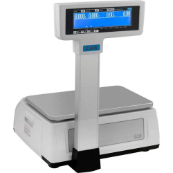 Весы торговые с печатью этикеток CAS CL3000-15P
