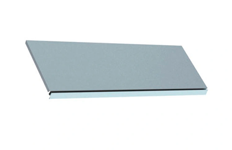 Полка Stahler ECO LINE 1000х310 с кронштейнами, глянец, RAL 9016
