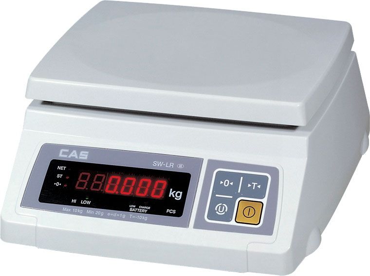 Весы настольные CAS SW-II-20 (один дисплей, LED)