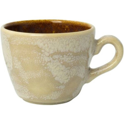 Чашка кофейная Steelite Aurora Vesuvius Amber бежевая 85 мл. D 65 мм.
