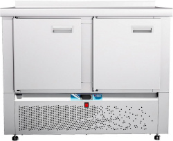 Стол холодильный Abat СХС-70Н-01 с бортом