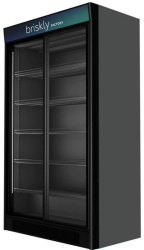 Шкаф холодильный Briskly 11 Slide AD (серый внутр. кабинет RAL 7024)