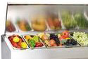 Холодильная витрина для ингредиентов POLAIR VTi4-G (1/4) с крышкой