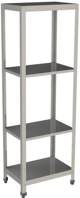 Стеллаж прямой сплошной RESTOINOX СТП-8/7-ЭЦ