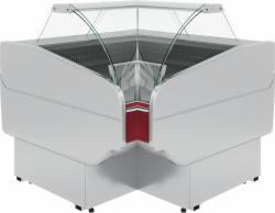 Витрина холодильная Carboma G120 VM-6 (внутренний угол, динамика) (3004)