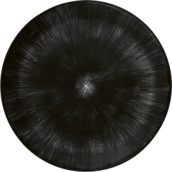 Тарелка Serax De №6 D240 мм фарфор, цвет кремово-черный