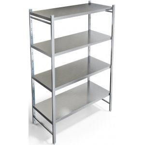 Стеллаж прямой сплошной Техно-ТТ СТР-154/2000