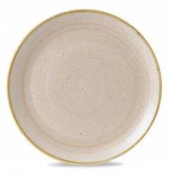Тарелка мелкая CHURCHILL Stonecast d 324мм, без борта, цвет Nutmeg Cream SNMSEV121