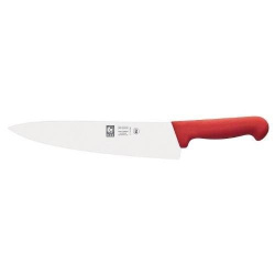 Нож поварской Icel PRACTICA Шеф красный, узкое лезвие 200/345 мм.