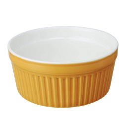 Чаша P.L. Proff Cuisine Classic Porcelain оранжевая 400 мл, D 120 мм, H 55 мм