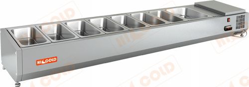 Холодильная витрина для ингредиентов HICOLD VRTO 1915 1/3