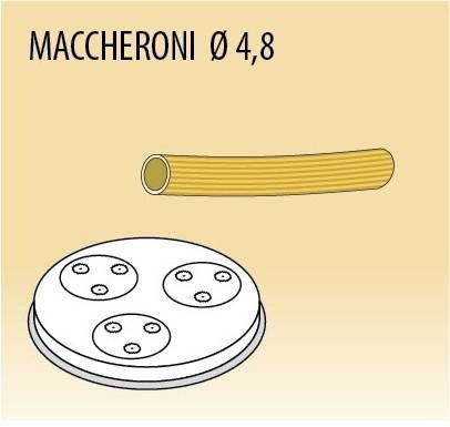 Насадка FIMAR MACCHERONI для MPF 2, 5/MPF 4 паста диам. 4, 8 мм