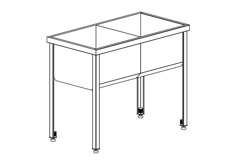 Ванна моечная Refettorio ВМН 23/65