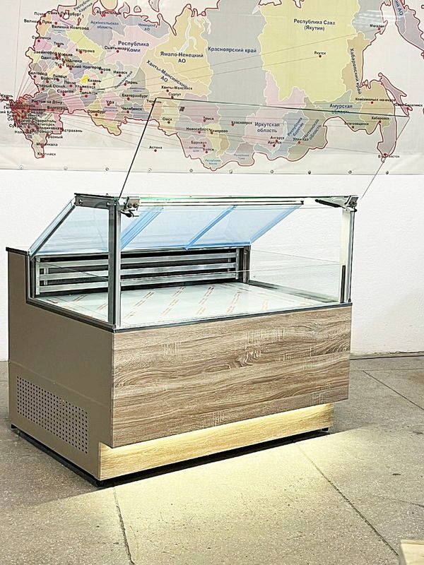 Витрина универсальная GLACIER Наоми Премиум 1, 5