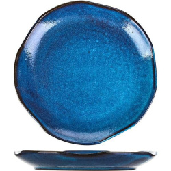 Тарелка Serax Aqua D220 мм, H30 мм голубая, керамика