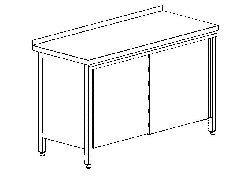 Стол-тумба закрытый Refettorio СТПН 80/60