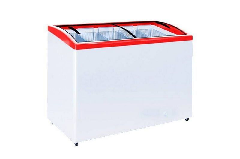 Морозильный ларь ITALFROST (CRYSPI) CF600C 7 кор красный
