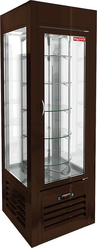 Шкаф кондитерский HICOLD VRC 350 R Sh Brown