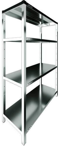 Стеллаж прямой сплошной RESTOINOX СТП-20/3