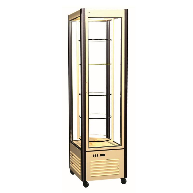 Шкаф кондитерский Carboma D4 VM 400-2 (R400Cвр Сarboma Люкс) (0430 INOX)