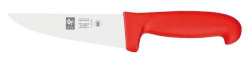 Нож для мяса Icel Poly красный 150/275 мм.