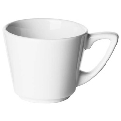 Чашка кофейная Steelite White-Monaco белая 85 мл. D 65 мм. H 52 мм. L 85 мм.