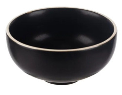 Салатник PORDAMSA Ethnic Bowls черный 300 мл, D 120 мм, H 60 мм