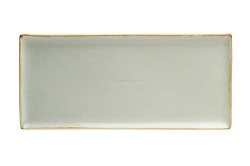 Блюдо прямоугольное 35*16 см серый Porland