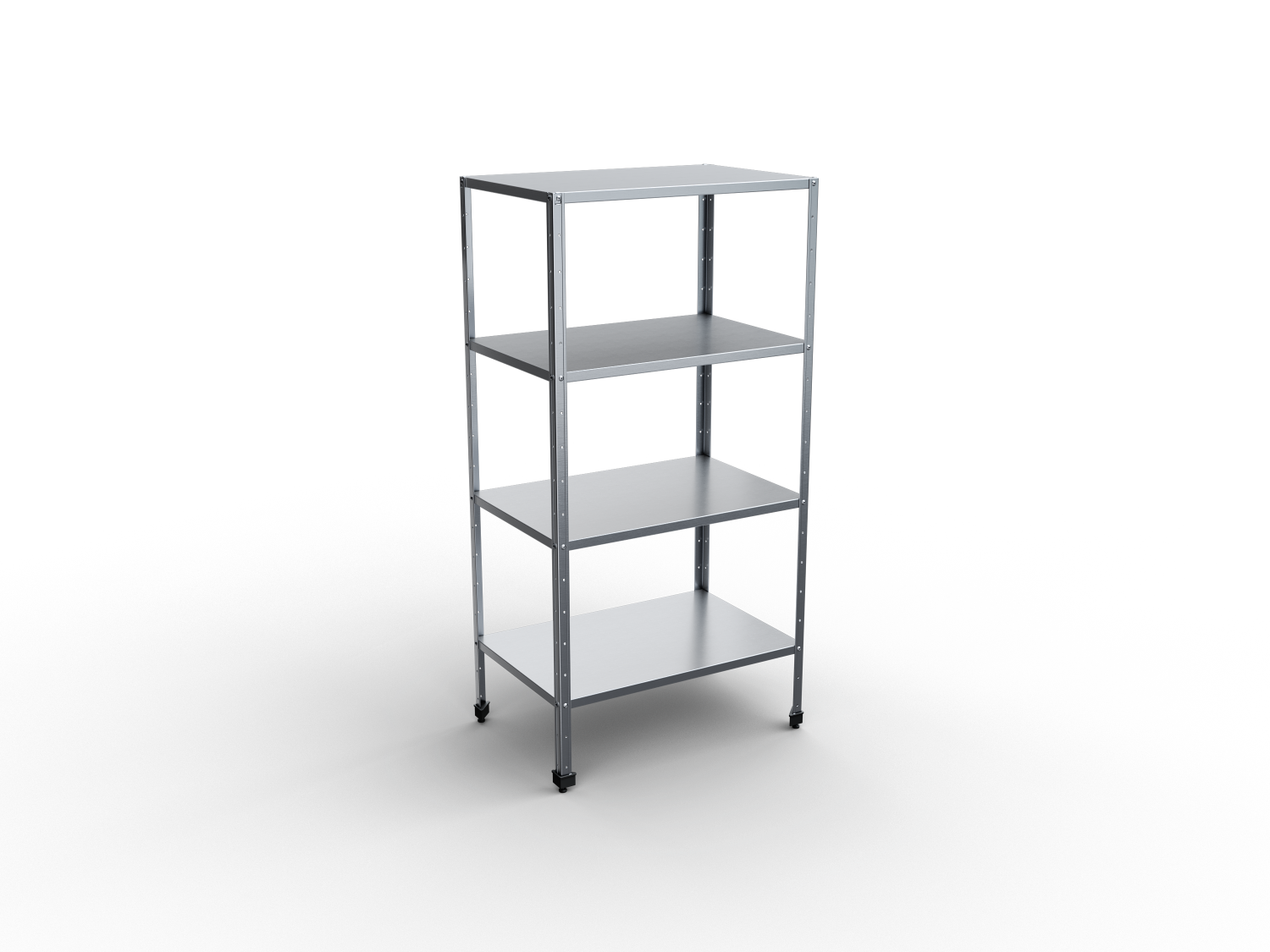 Стеллаж прямой сплошной RADA СКСПЧ-9/5/0, 4/0, 4/18-4С