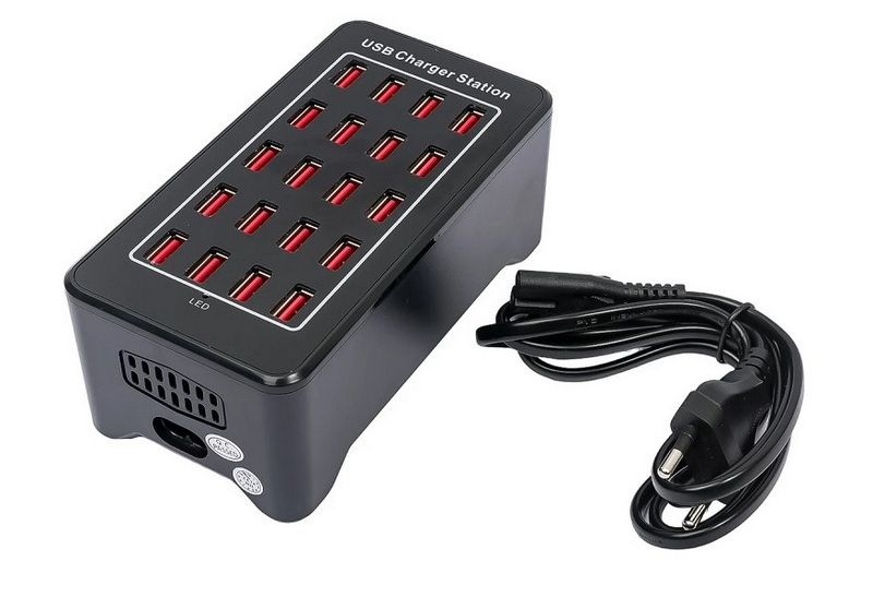 Зарядное устройство для светильников MGline на 20 USB-портов (5V-2.4A)
