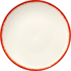 Тарелка Serax De №2 D175 мм фарфор, цвет кремово-красный