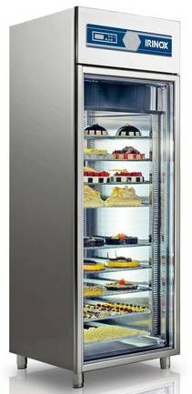 Шкаф комбинированный Irinox N'ICE для хранения кондитерских изделий, NI700000 + стеклянная дверь 6N0