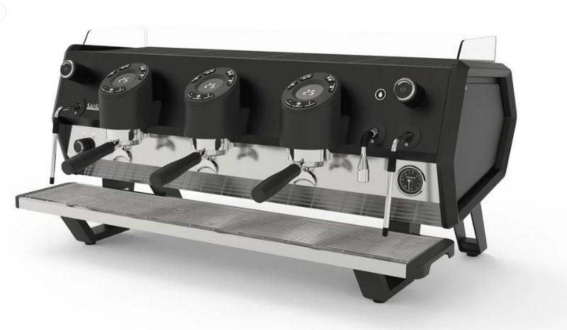 Кофемашина рожковая автоматическая Sanremo D8 PRO 3 высокие гр, Total Black, черная