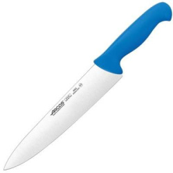 Нож поварской Arcos 2900 L387/250 мм, B51 мм синий