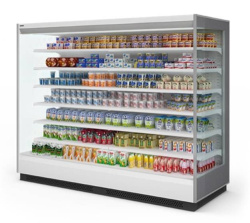 Холодильная горка гастрономическая с выносным агрегатом BrandFord Tesey Compact торцевая