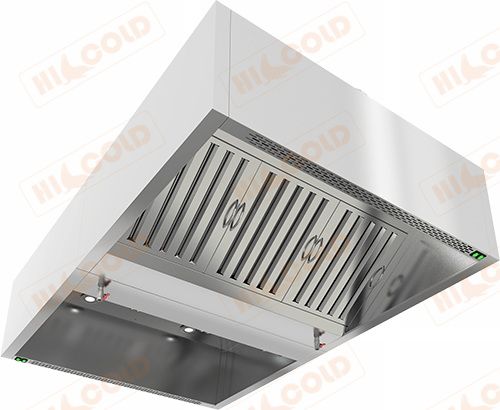 Зонт вытяжной островной HICOLD ЗКВОО-12, 518