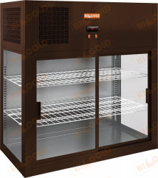 Витрина холодильная настольная HICOLD VRH 990 Brown