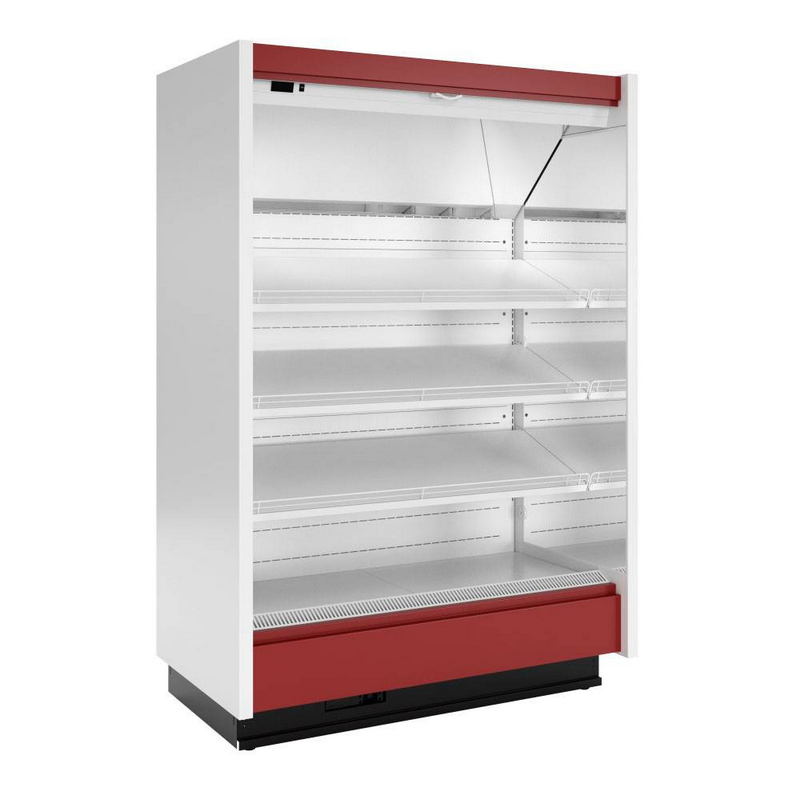 Холодильная горка фруктовая с выносным агрегатом МариХолодМаш София 195/71 ВХСп-1, 25 (комплект ночных штор)