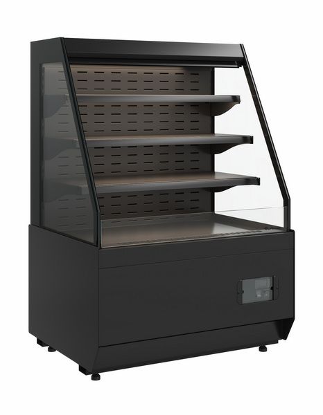 Витрина кондитерская Carboma KC70 VM 1, 3-2 STANDARD открытая, горка (версия 2.0) (9005)