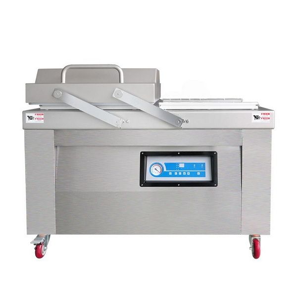 Упаковщик двухкамерный Hualian Machinery EV-52 (нерж)