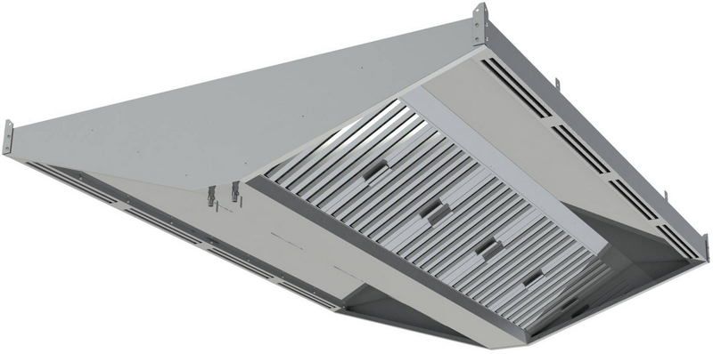Зонт приточно-вытяжной RESTOINOX ЗПВЦУ-25/20