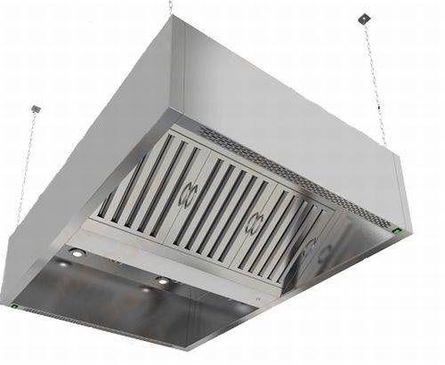 Зонт вытяжной островной HICOLD ЗКВОО-1512