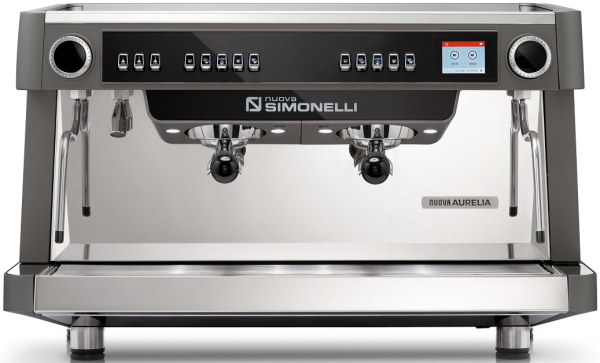 Кофемашина рожковая автоматическая Nuova Simonelli NUOVA AURELIA MP 2Gr 220V metallic grey+high groups+Autopurge