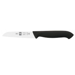 Нож для овощей Icel HoReCa черный 105/210 мм.