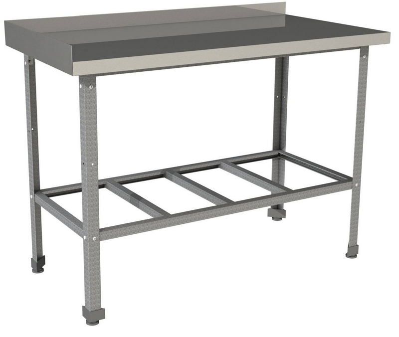 Стол производственный RESTOINOX СП-7/6-2БРЛ-ЭЦ 2 борта