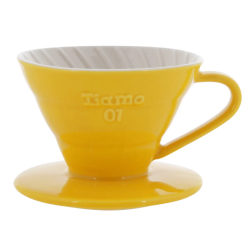 Воронка керамическая Tiamo V01 HG5543Y желтая