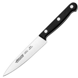 Нож поварской Arcos Универсал L223/120 мм, B25 мм черный, металлич.