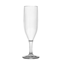 Бокал для шампанского Rubikap Premium 180 мл из поликарбоната прозрачный