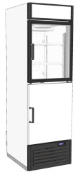Шкаф морозильный МариХолодМаш Капри 0,5Н(СК) со стекл. дверями