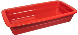 Гастроемкость Corone GN 1/3-60 керамика, красная 4 л (LQ-QK15074-186C)